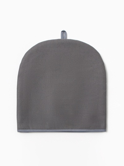 Грелка на чайник Этель Home collection grey 28×28 см, 45% лён, 55% хлопок