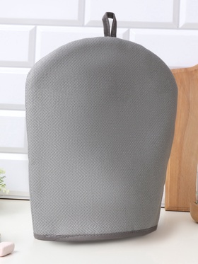 Грелка на чайник Этель Home collection grey 28×28 см, 61% лён, 39% хлопок