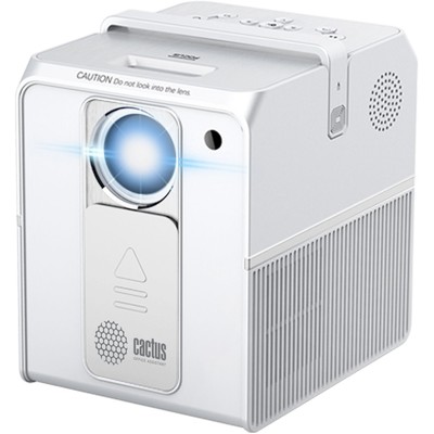 Проектор Cactus CS-PRC.04WT.Full HD-A, LCD, 3500 Лм (LS 350 Лм ANSI), 1920×1080, контраст 1000:1