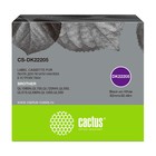 Картридж ленточный Cactus CS-DK22205 DK-22205 черный для Brother P-touch QL-500, QL-550, QL   107629 10762973 - фото 313133371