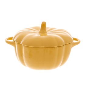 Кастрюля для запекания Repast Pumpkin, керамика, 650 мл, цвет жёлтый 10720936