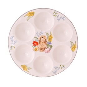 Подставка для 6 яиц Repast Honey Bunny, керамика, размер 18х2 см 10720988