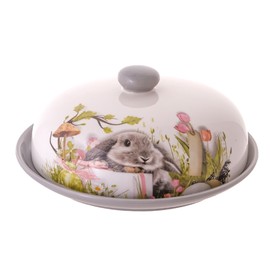 Блюдо для блинов с крышкой Repast Sweet Bunny, керамика, размер 23х9.7 см 10720999