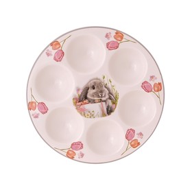 Подставка для 6 яиц Repast Sweet Bunny, керамика, размер 18х2 см 10721004