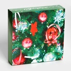 Коробка под 9 конфет «Елочные игрушки», 13.8×13.8×3.8 - Фото 3