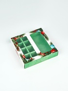 Коробка под 8 конфет и шоколад, с окном «Чудеса случаются», 17.7×17.8×3.8 см, кондитерская упаковка - Фото 2