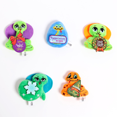 Мягкий магнит «Змея», МИКС