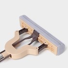 Швабра для мытья пола PVA Доляна, со складным отжимом, насадка 27×6 см, стальная составная ручка 116 см - Фото 6