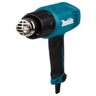 Фен строительный Makita HG5030K, 1600 Вт, 350/500 °С, 300-500 л/мин, 4 насадки, кейс 10763564 - фото 3965361