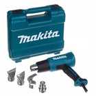 Фен строительный Makita HG5030K, 1600 Вт, 350/500 °С, 300-500 л/мин, 4 насадки, кейс - Фото 2