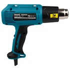 Фен строительный Makita HG5030K, 1600 Вт, 350/500 °С, 300-500 л/мин, 4 насадки, кейс - Фото 3