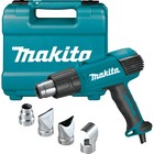 Фен строительный Makita HG6530VK, 2000 Вт, 50/650 °С, 280-550 л/мин, 4 насадки, кейс 10763566 - фото 3965370