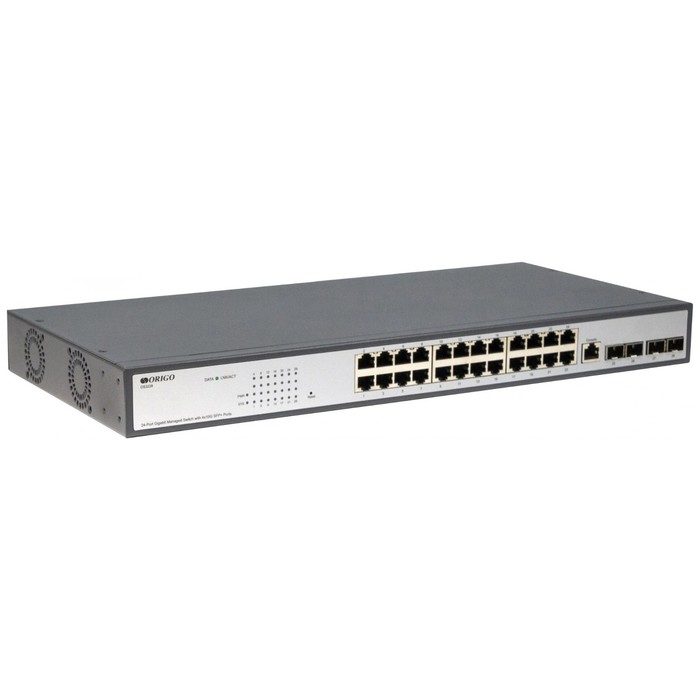 Коммутатор Origo OS3228 OS3228/A1A (L3) 24x1Гбит/с 4x10Гбит/с 4xКомбо(10GBase-T/SFP+) 4SFP+   107489 - фото 51647078