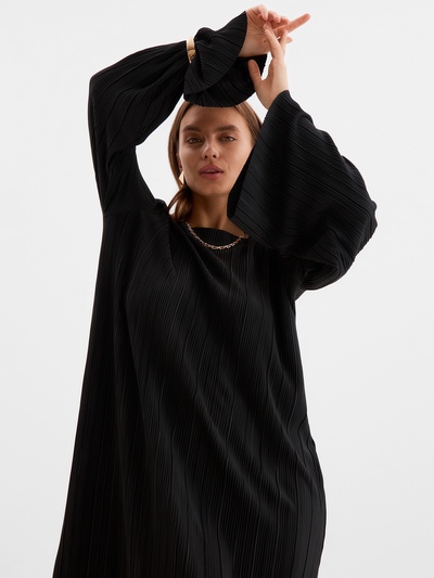 Платье женское MIST Classic collection, макси, размер 40-42, чёрное