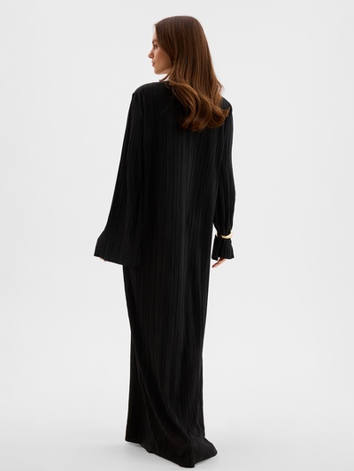 Платье женское MIST Classic collection, макси, размер 40-42, чёрное