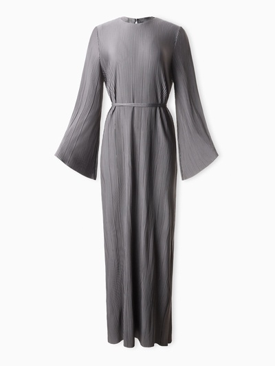 Платье женское MIST Classic collection, макси, размер 40-42, графит