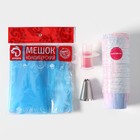 Набор кондитерский для капкейков Доляна, кондитерский мешок 1 шт., насадка 2 шт., форма 50 шт. - Фото 6