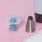 Набор кондитерский для капкейков Доляна, кондитерский мешок 1 шт., насадка 2 шт., форма 50 шт. - Фото 3