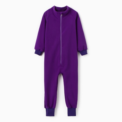 Комбинезон детский, фиолетовый, рост 92 см