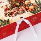 Коробка подарочная новогодняя складная, упаковка «Счастливого Нового года и Рождества», 31×24.5×8 см . - Фото 2