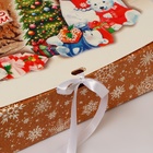 Коробка подарочная новогодняя складная, упаковка, «Волшебства и сказки», 31×24.5×8 см - Фото 2