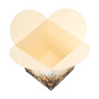 Бонбоньерка, новогодняя подарочная упаковка «Новый Год - время чудес», 7.5×8×7.5 см - Фото 4