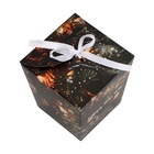 Бонбоньерка, новогодняя подарочная упаковка Happy new year, 7.5×8×7.5 см - Фото 4