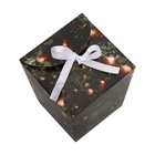 Бонбоньерка новогодняя, подарочная упаковка «Удачи в Новом году», 7.5×8×7.5 см - Фото 4