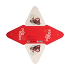 Бонбоньерка, новогодняя подарочная упаковка «Паровоз с подарками», 7×7×7.5 см - Фото 5