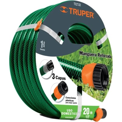 Шланг садовый 1/2" 20 м, Truper 30х30х9,5 см