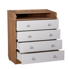 Комод Фея 1580, цвет дуб крафт золотой-белый - Фото 11