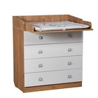 Комод Фея 1580, цвет дуб крафт золотой-белый - Фото 12