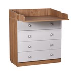 Комод Фея 1580, цвет дуб крафт золотой-белый - Фото 13