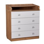 Комод Фея 1580, цвет дуб крафт золотой-белый - Фото 14