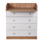 Комод Фея 1580, цвет дуб крафт золотой-белый - Фото 17