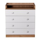 Комод Фея 1580, цвет дуб крафт золотой-белый - Фото 18