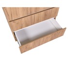 Комод с ящиками Polini kids Simple 1980, 804×505×797 мм, цвет дуб крафт золотой с белыми вставками - Фото 6