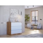 Комод с ящиками Polini kids Simple 1980, 804×505×797 мм, цвет дуб крафт золотой/белый - Фото 2