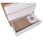 Комод с ящиками Polini kids Simple 1980, 804×505×797 мм, цвет дуб крафт золотой/белый - Фото 4