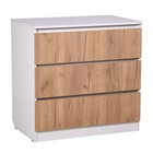 Комод с ящиками Polini kids Simple 1980, 804×505×797 мм, цвет белый/дуб крафт золотой - Фото 8