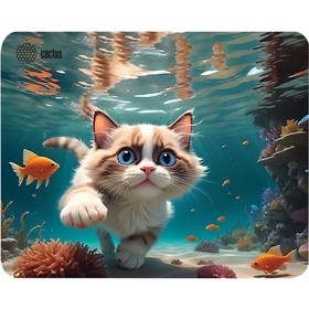 Коврик для мыши Cactus Fish Cat 300x250x3мм (CS-MP-D15M)