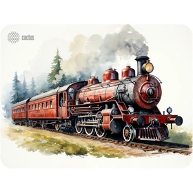 Коврик для мыши Cactus Locomotive 400x300x3мм (CS-MP-PRO17XL)