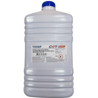 Тонер Cet NF7K+NF7D CET111116-544, чёрный, 544 г, для принтера KONICA MINOLTA Bizhub