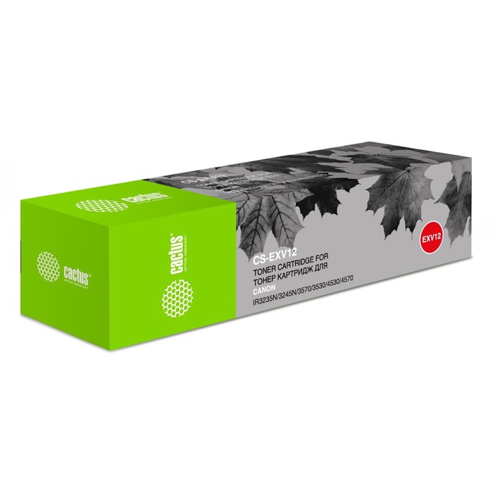 Картридж лазерный Cactus CS-EXV12 C-EXV12, чёрный, 24000 стр, для Canon IR3035/3045/3530