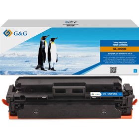 Картридж лазерный G&G GG-C055HC 055H голубой (5900стр.) для Canon LBP660/663Cdw/LBP664Cx, M   107630