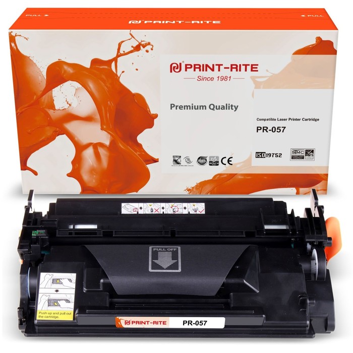 Картридж лазерный Print-Rite TFCA1XBPU1J PR-057 057 черный (3100стр.) для Canon LBP228x/LBP   107631 - фото 51648586