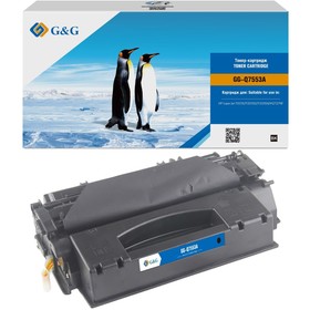 Картридж лазерный G&G GG-Q7553A черный (3000стр.) для HP LJ P2010/P2014/P2015/M2727nf MFP/M   107631