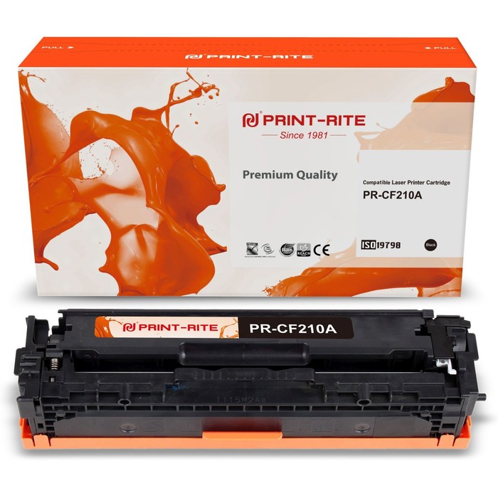 Картридж лазерный Print-Rite TFH992BPU1J PR-CF210A CF210A черный (1600стр.) для HP LJ Pro 2   107632 - фото 51648696