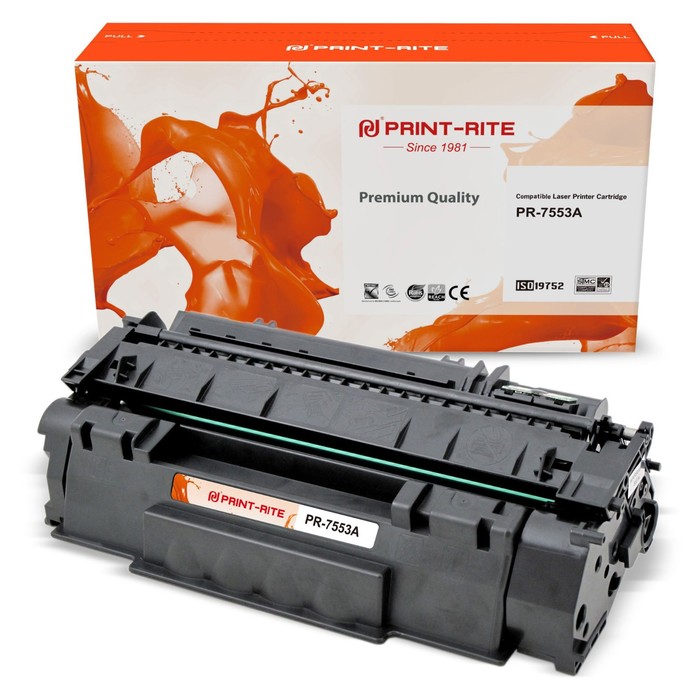 Картридж лазерный Print-Rite TFHA08BPU1J PR-7553A Q7553A черный (3000стр.) для HP P2014/P20   107632 - фото 51648711