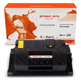 Картридж лазерный Print-Rite TFHA1KBPU1J PR-CC364X CC364X черный (24000стр.) для HP LJ P401   107632 10763221